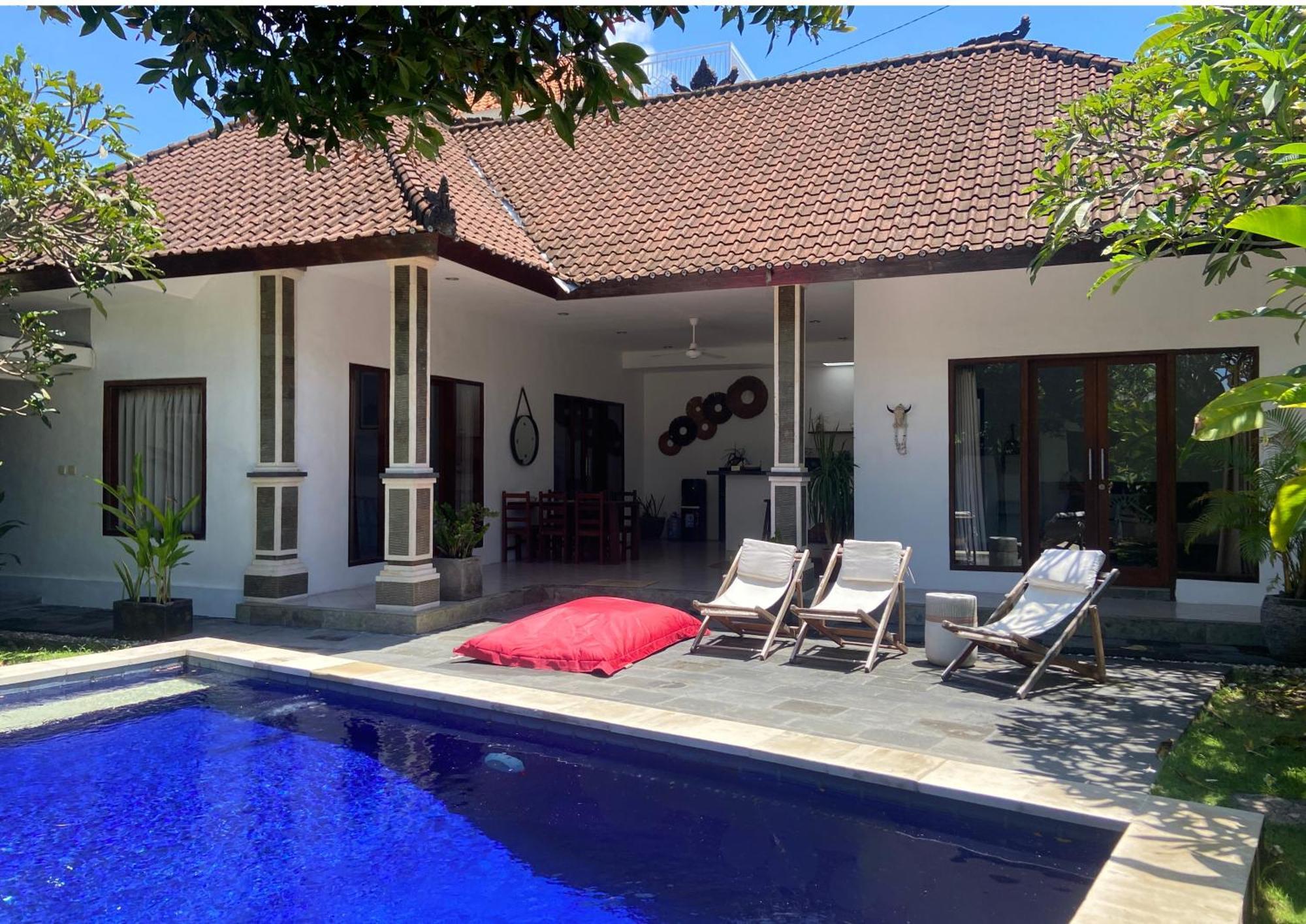 Charming Ricefield View 3 Bedrooms Villa Canggu  Exterior photo